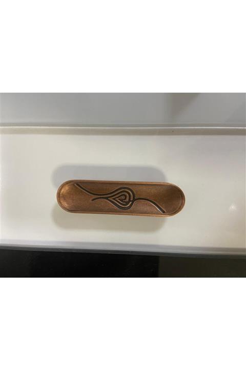 ÇEBİ DESİGN Antik Bakır Desenli 64 Mm Kulp (27-064-mp09)