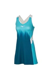 MIZUNO Printed Dress Kadın Tenis Elbisesi Mavi