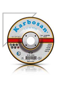 KARBOSAN Metal Taşlama Disk 115x6x22 - Metal Çapak Alma Diskleri