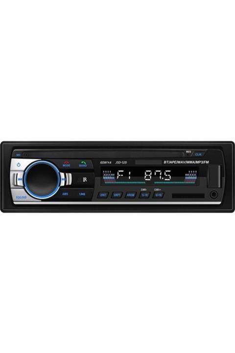 JBM Oto Teyp 4x50w Aux/usb/sd Bluetooth'lu Kart Girişli Fm Led Ekranlı Oto Teyp Mj-45