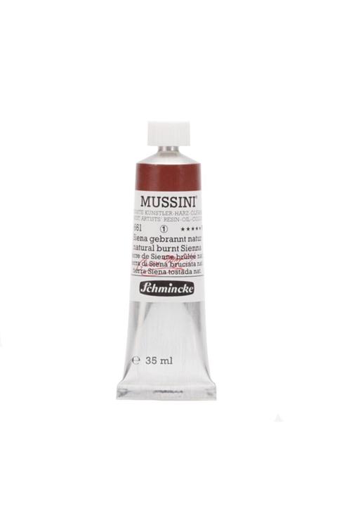 Schmincke : Mussini Artist : Yağlı Boya : 35 Ml : Seri 1 : 661 Natural Burnt Sienna