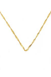 CiGOLD Kadın  Altın Tas sız Fantezi Zincir 48k2znc0558055553 22 Ayar