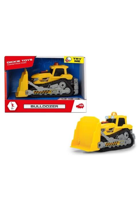 DetoksHome 203302026 Dickie Toys, Sesli Işıklı Bulldozer