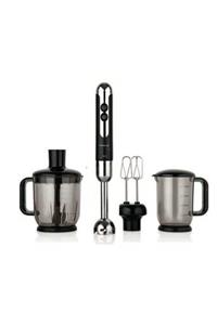 KORKMAZ Mia Mega Siyah Krom Blender Set A447-12