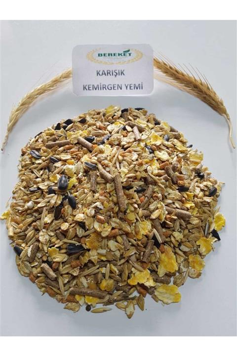 Bereketlimama Kemirgen Yemi-14 Çeşit Özel Karışım- 500 Gram