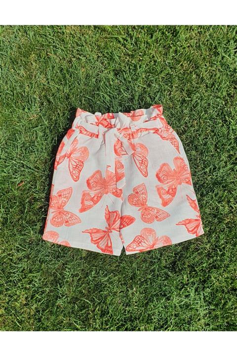 MANOTRES Shiny Butterfly Plaj Şortu