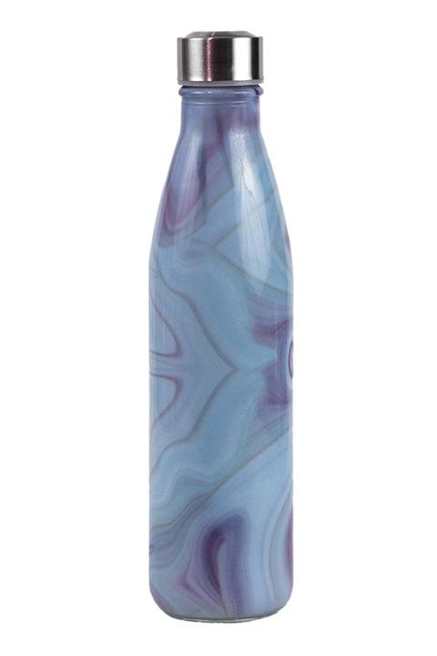 kamplumbaa Doğal Mermer Desen Cam Matara 750 Ml