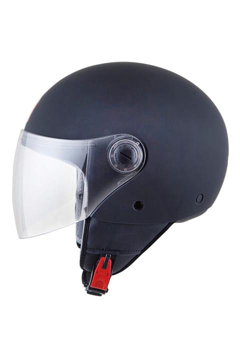 MT Helmets Mt Street Yarım Motosiklet Kask Mat Siyah Mt Kask