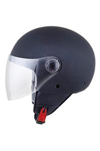 MT Helmets Mt Street Yarım Motosiklet Kask Mat Siyah Mt Kask