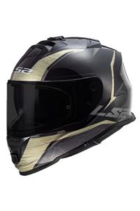 LS2 Storm Classy Antıque Sarı Kask 2 Cam