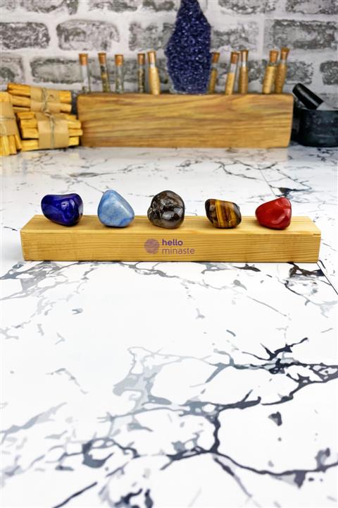 Hello Minaste 5'li Çakra Taşı Seti