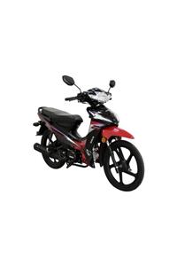 Kral Burn 50 Cub Motosiklet - Siyah/kırmızı