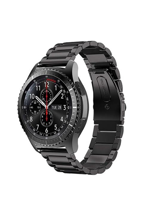 noktaks Galaxy Gear S3 (22mm) Krd-04 Uyumlu Metal Kordon