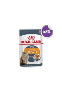 Royal Canin Intense Beauty Jelly Konserve Kedi Maması 85 Gr 24 Adet