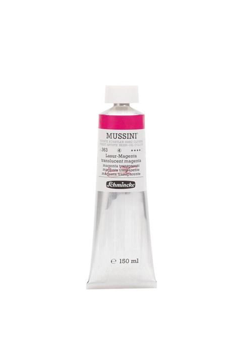 Schmincke Mussini Artist Yağlı Boya 150 Ml Seri 4 363 Translucent Magenta