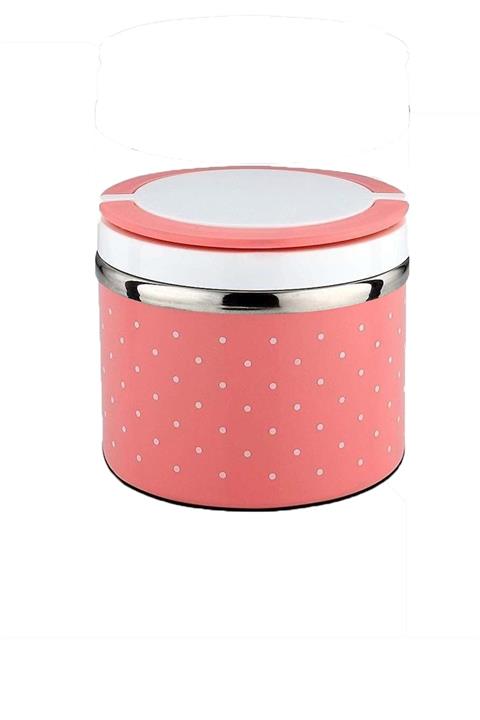 MasterHome Lunch Box Tekli Pembe Sefer Tası