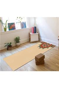MARKADEKOR Bej Mandala Yoga Paspası 07