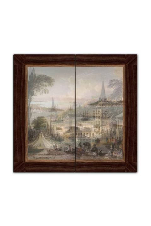 Star Oyun Aletleri Nostalji Tavla Çırağan Sarayı Ve Sarayburnu