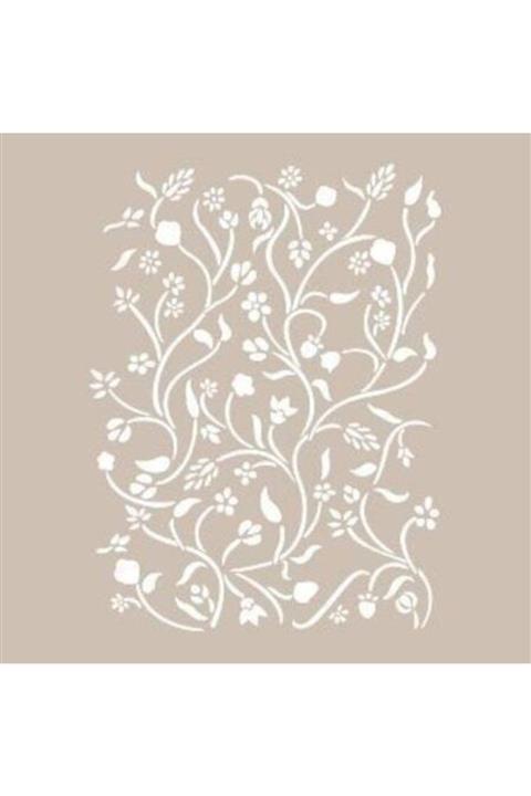 Cadence As414 - A4 Stencil Sarmaşık Desen