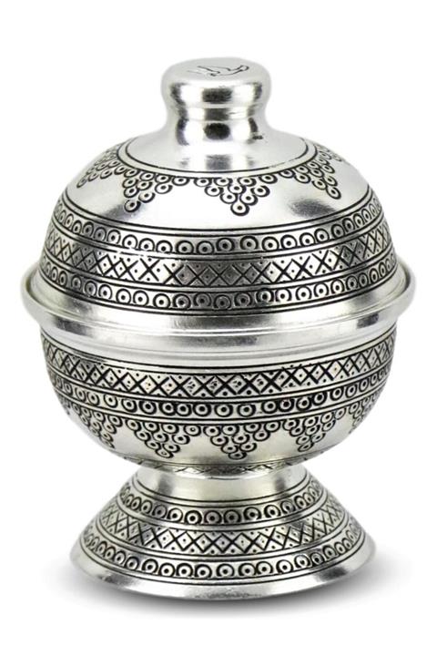 MORYA Bakır Şekerlik Zımbalı Eskitme