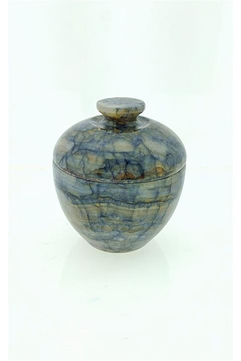 X MERMER Renkli Mermer Şekerlik