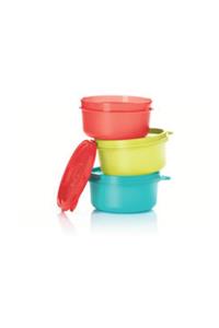 Tupperware Şeker Üçüzler Saklama Kabı Set