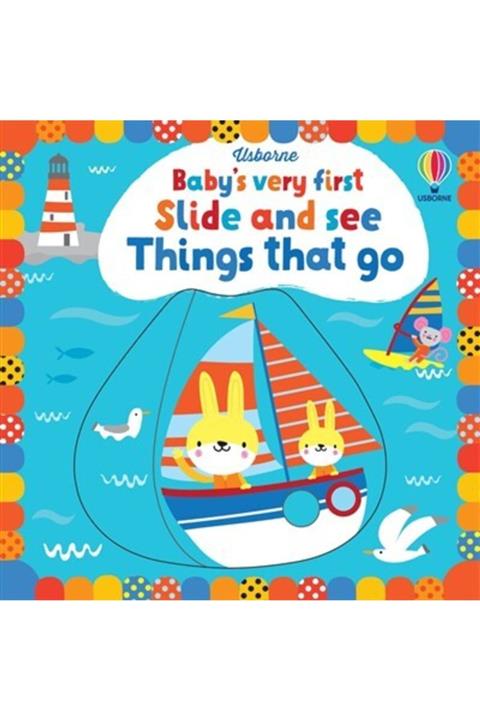 Usborne Baby's Very First Slide And See Things That Go
