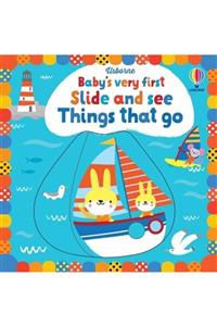 Usborne Baby's Very First Slide And See Things That Go