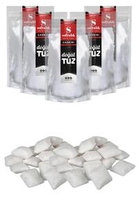 Doğaltuz Bundle Set - Çankırı Kaya Tuzu Ince Tip (5x1000gr) + Hediye Bulaşık Makinası Tuzu 2 Kg - Doğal Tuz