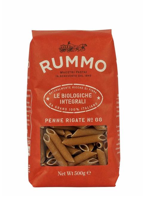 Rummo Organik Kepekli Penne Rigate Makarna 500 gr