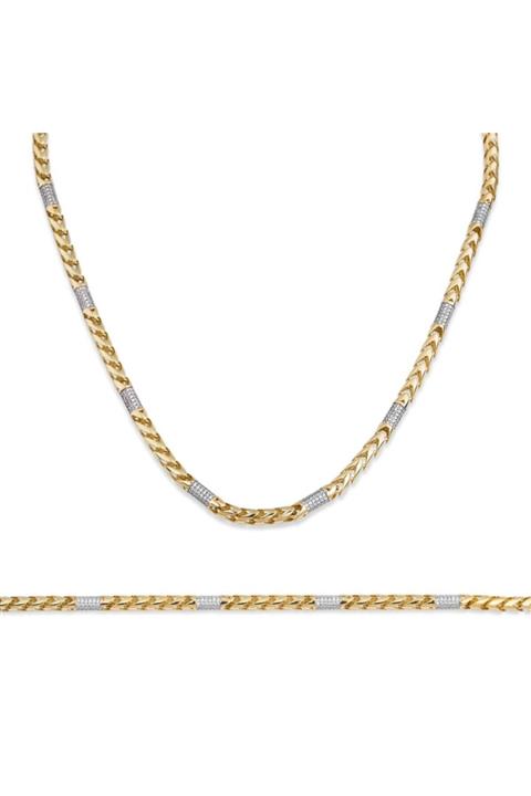 Ema Jewellery Altın Taşlı Zincir