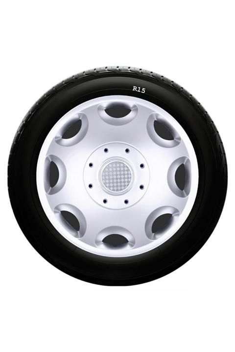 SJS Sks Dacia Jant Kapağı 15 Inç Kırılmaz 1 Takım 4 Adet No:300