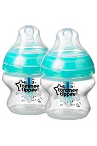 tommee tippee Advanced Antikolik Ikili Pp Biberon Yavaş Akışlı (0-3 Ay) 2 X 150 Ml Turkuaz