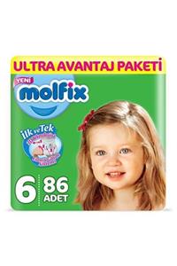 Molfix 6 Beden 86 Adet Bebek Bezi Ultra Avantaj Paketi