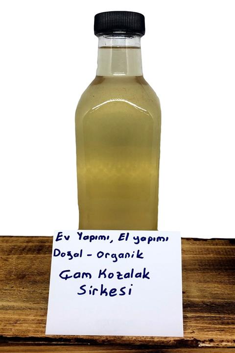 KÖYLÜNÜZÜN PAZARI SİRKECİ FİKRİ El Yapımı-ev Yapımı Çam Kozalak Sirkesi 500 Ml.