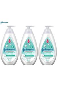 Johnson´s Baby Johnsons Baby Bebek Saç Ve Vücut Şampuanı 300ml 3 Lü Set Cottontouch