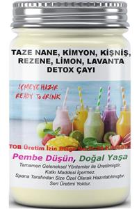 SPANA Taze Nane, Kimyon, Kişniş, Rezene, Limon, Lavanta Detox Çayı Ev Yapımı Katkısız 500ml