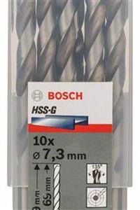 Bosch Hss-g Metal Matkap Ucu 7,3*109 Mm 10'lu Paket (gümüş)