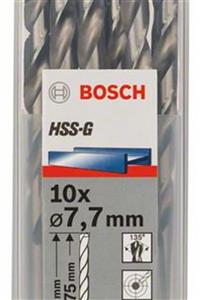 Bosch Hss-g Metal Matkap Ucu 7,7*117 mm Gümüş 10'lu Paket