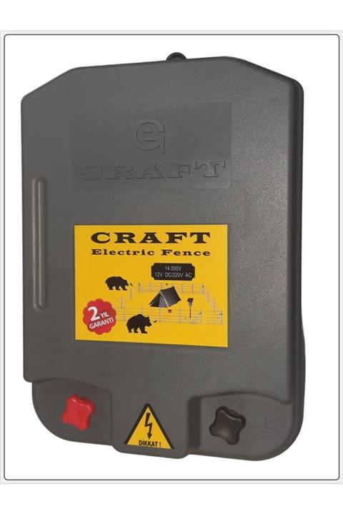 Craft Çift Bobinli Domuz Ayı Için Elektrikli Çit Makinası 10 Dönüme Göre Full Set