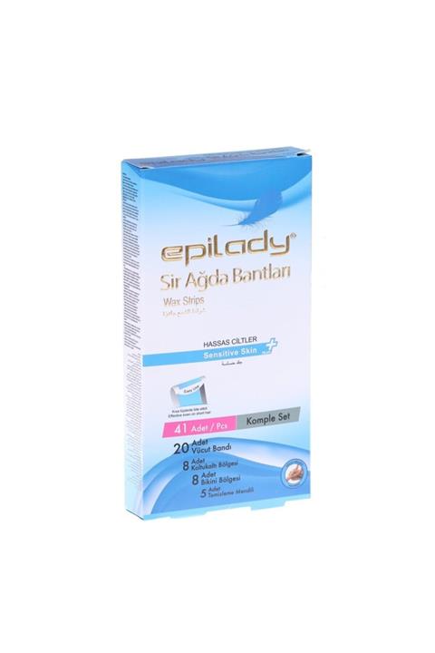 Epilady Sir Ağda Bantları Hassas Ciltler 41 Adet