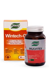 Phytodef Wintech C Beta Glukan 30 Kapsül - Mulvitex Multivitamin 30 Kapsül