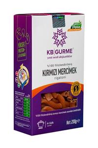 Kbgurme Glutensiz & Vegan Filizlendirilmiş Kırmızı Mercimek Makarna 200gr