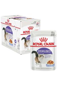 Royal Canin Neo Pet Market Royal Canın Sterilised Kısır Kedi Yaş Mama 12 Adet X 85 Gr Jelly Pouch Jel