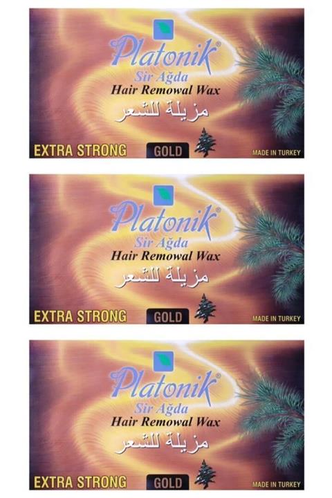 Platonik Gold Kalıp Ağda Ekstra Güçlü 400 gr. 3'lü