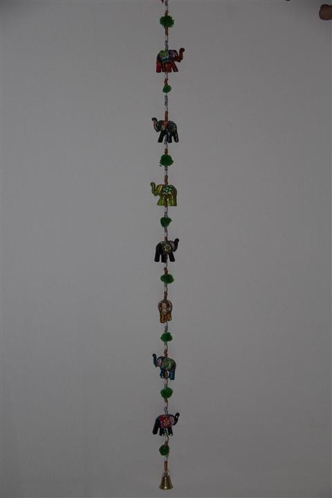 Doremcy Yedili Bereketli Fil Ailesi Kapı Ve Duvar Süsü