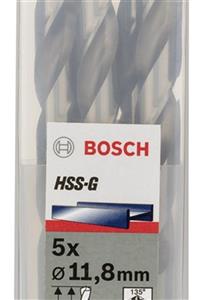 Bosch Hss-g Metal Matkap Ucu 11,8*151 Mm 5'li Paket (gümüş)