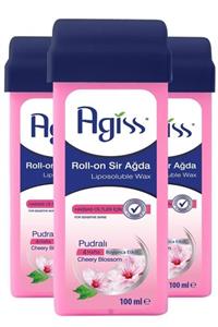 AGISS Roll-on Sir Ağda 100 Ml Pudra X3