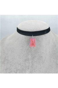 Fugusugu Pembe Ayıcık Jelibon Choker