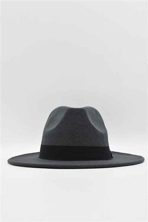 Külah Kadın Füme Fötr Şapka